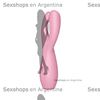 Threesome 3 estimulador vaginal con carga USB